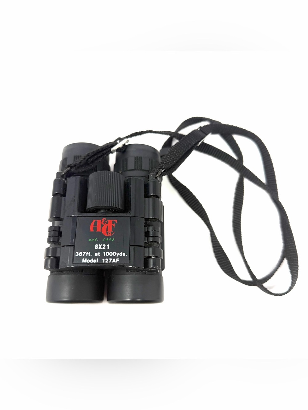 Vintage Abercrombie & Fitch Binoculars 8x21 367ft At 1000 Yards Model 127AF